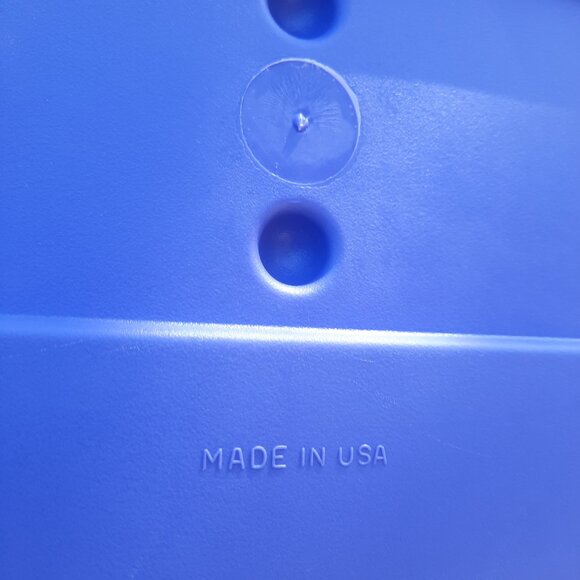 VTG Eagle Craftstor 20” Craft Bin Box Storage Purple Tray Lid 90s USA MADE - Picture 4 of 9